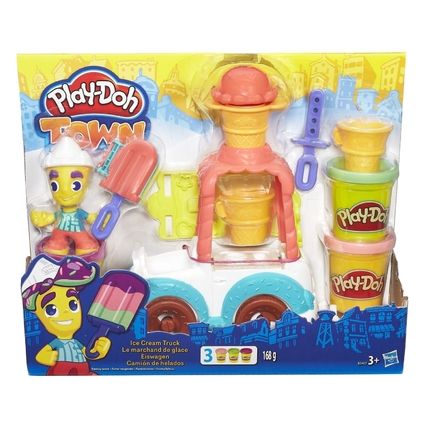 Город Игровой набор Play-Doh Грузовичок с мороженым B3417