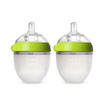 Набор бутылочек для кормления COMO TOTO, цвет зелёный (150 мл.) Natural Feel Baby Bottle (150TG-EN) Набор бутылочек для кормления COMO TOTO, цвет зелёный (150 мл.) Natural Feel Baby Bottle (150TG-EN)