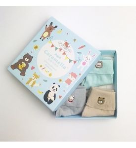 Caramella Набор детских носков «Животные», 4 пары