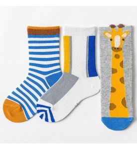 Caramella Набор детских носков «Жираф» в мягкой упаковке, 3 пары