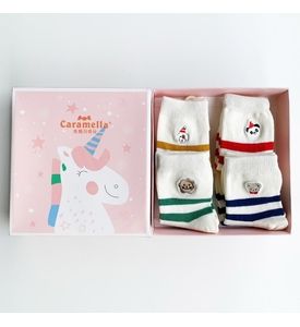 Caramella Набор детских носков «Волшебные единорог-1», 4 пары