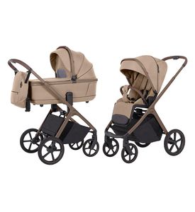 Carrello Vector Коляска 2 в 1 Foam Beige CRL-6550