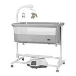 Carrello Детская колыбель Bloom Anchor Grey CRL-10304