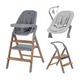 Carrello Стульчик для кормления Ergo Night Grey Carrello Стульчик для кормления Ergo Night Grey
