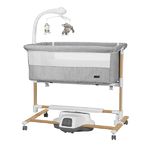 Carrello Детская колыбель Bloom Anchor Grey Wooden CRL-10304