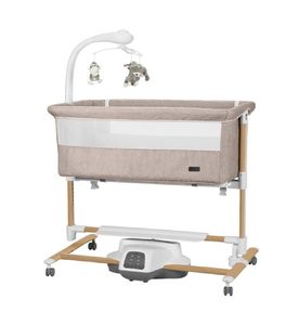 Carrello Детская колыбель Bloom Cream Beige Wooden CRL-10304