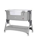 Carrello кроватка Aria 3в1 Silver Grey 