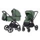 Carrello Коляска 2 В 1 Carrello Ultimo Fern Green черная рама CRL-6518 Carrello Коляска 2 В 1 Carrello Ultimo Fern Green черная рама CRL-6518