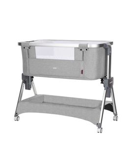 Carrello кроватка Aria 3в1 Silver Grey