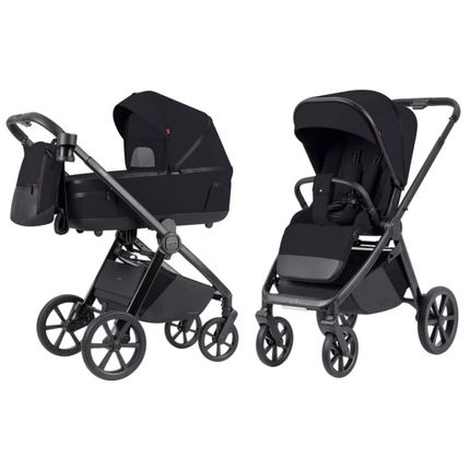 Carrello Omega+ Коляска 2в1 Cosmo Black CRL-6540