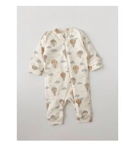 Carrot 10002270 Комбинезон нательный "Облака" с манжетом (Молочный)