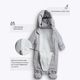 Carrot 10002423 Комбинезон-трансформер детский зимний Children's overalls (Grey)