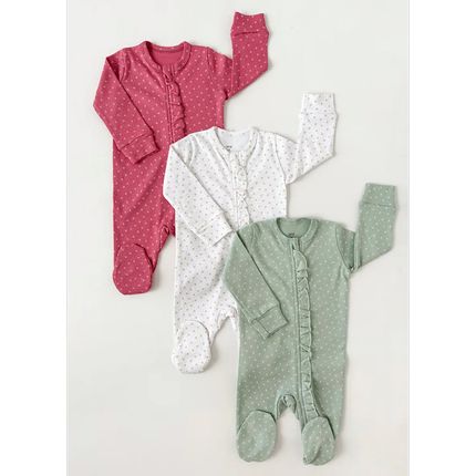 Carrot 10002373 Набор из трех слипов с рюшей "Цветочек-горошек" на молнии (бордовый) Carrot 10002373 Набор из трех слипов с рюшей "Цветочек-горошек" на молнии (бордовый)