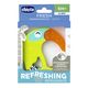 CHICCO Прорезыватель-игрушка с зубным кольцом Fresh Funny Teether Toucan 6мес+