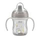 CHICCO Поильник Training Cup 200 мл, 6 м+ серый