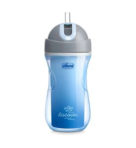 CHICCO Поильник Sport Cup 14м+, голубой