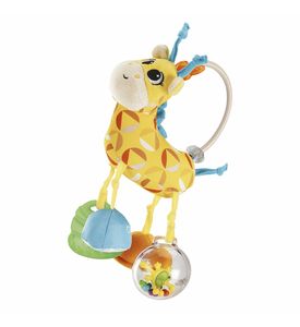 Chicco Игрушка-погремушка мягкая "Жираф"