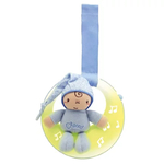 CHICCO ИГРУШКА ПЛАСТ., МУЗ. "ЛУНА" голубая