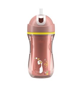 CHICCO Поильник Sport Cup 14м+, розовый