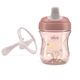 CHICCO Поильник Training Cup 200 мл, 6 м+ розовый