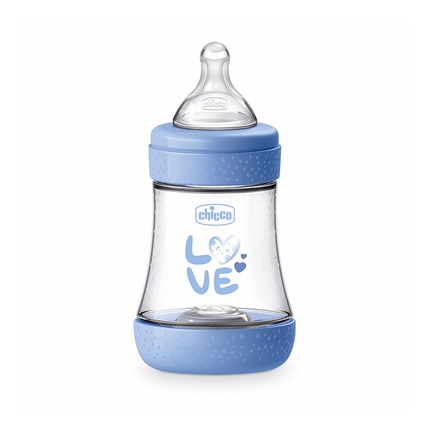 CHICCO Бутылочка PERFECT5 Boy 0м+, медл. поток, 150мл. CHICCO Бутылочка PERFECT5 Boy 0м+, медл. поток, 150мл.