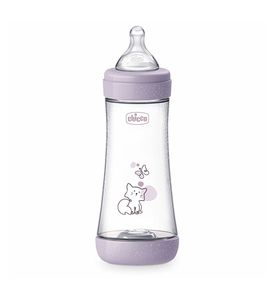 CHICCO Бутылочка PERFECT5 Girl 4м+, быстр. поток, 300мл. CHICCO Бутылочка PERFECT5 Girl 4м+, быстр. поток, 300мл.