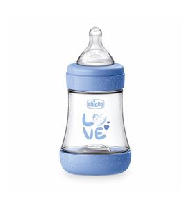 CHICCO Бутылочка PERFECT5 Boy 0м+, медл. поток, 150мл. CHICCO Бутылочка PERFECT5 Boy 0м+, медл. поток, 150мл.