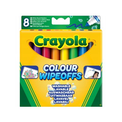 Crayola 8223 Фломастеры "8 цветов радуги" для белой доски