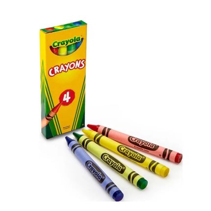 Crayola 52-1204 4 восковых мелка