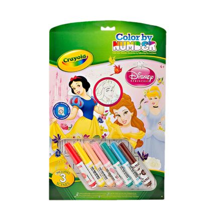 Crayola 55522 C Раскраска по номерам "Принцессы"