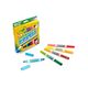 Crayola 58-8311 10 смываемых двусторонних фломастеров