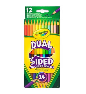 Crayola 68-6100 12 двухсторонних карандашей