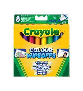 Crayola 8223 Фломастеры "8 цветов радуги" для белой доски