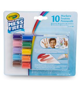 Crayola 75-2570 Мини-маркеры Color Wonder, 10 цв.