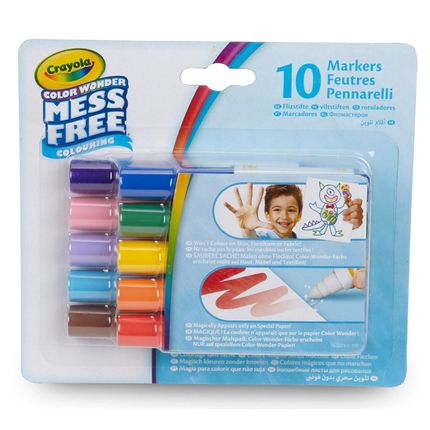 Crayola 75-2570 Мини-маркеры Color Wonder, 10 цв.