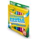 Crayola 58-8311 10 смываемых двусторонних фломастеров