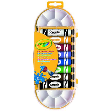 Crayola 7407 Краски темперные, 8 цв.