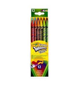 Crayola 68-7508 12 выкручивающихся карандашей