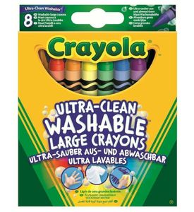 Crayola 0878 (52-3282) Смываемые восковые мелки
