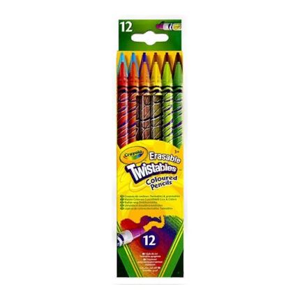 Crayola 68-7508 12 выкручивающихся карандашей