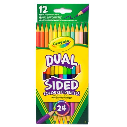 Crayola 68-6100 12 двухсторонних карандашей