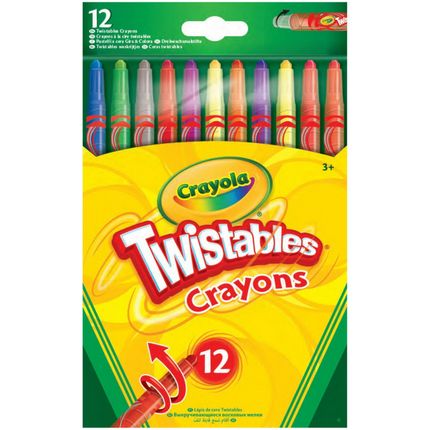 Crayola 52-8530 12 Выкручивающихся восковых мелков