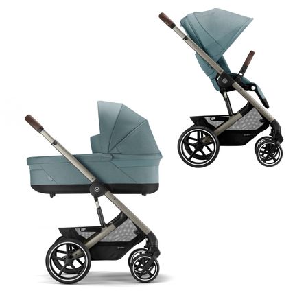 Детская коляска 2 в 1 Cybex Balios S Lux Sky Blue (2023)