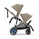 Детская коляска Cybex Gazelle S TPE Almond Beige с корзиной и дождевиком