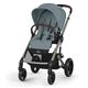 Детская коляска 2 в 1 Cybex Balios S Lux 2025 Stormy Blue шасси Taupe