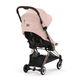 Детская коляска Cybex Coya Rosegold Peach Pink с дождевиком и бампером