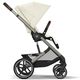 Детская коляска 2 в 1 Cybex Balios S Lux 2025 Seashell Beige шасси Taupe