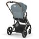 Детская коляска 2 в 1 Cybex Balios S Lux 2025 Stormy Blue шасси Taupe