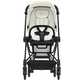 Детская коляска Mios III Matt Black, Off White