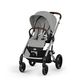 Детская коляска Cybex Balios S Lux BLK 3 в 1, Stone Grey, Aton B2 i-Size, дожд. и адапт. 2шт